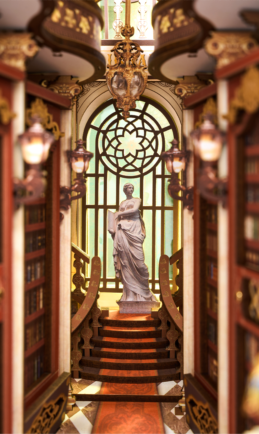 Rolife Book Nook &amp; Wonderland: Library of Wonders