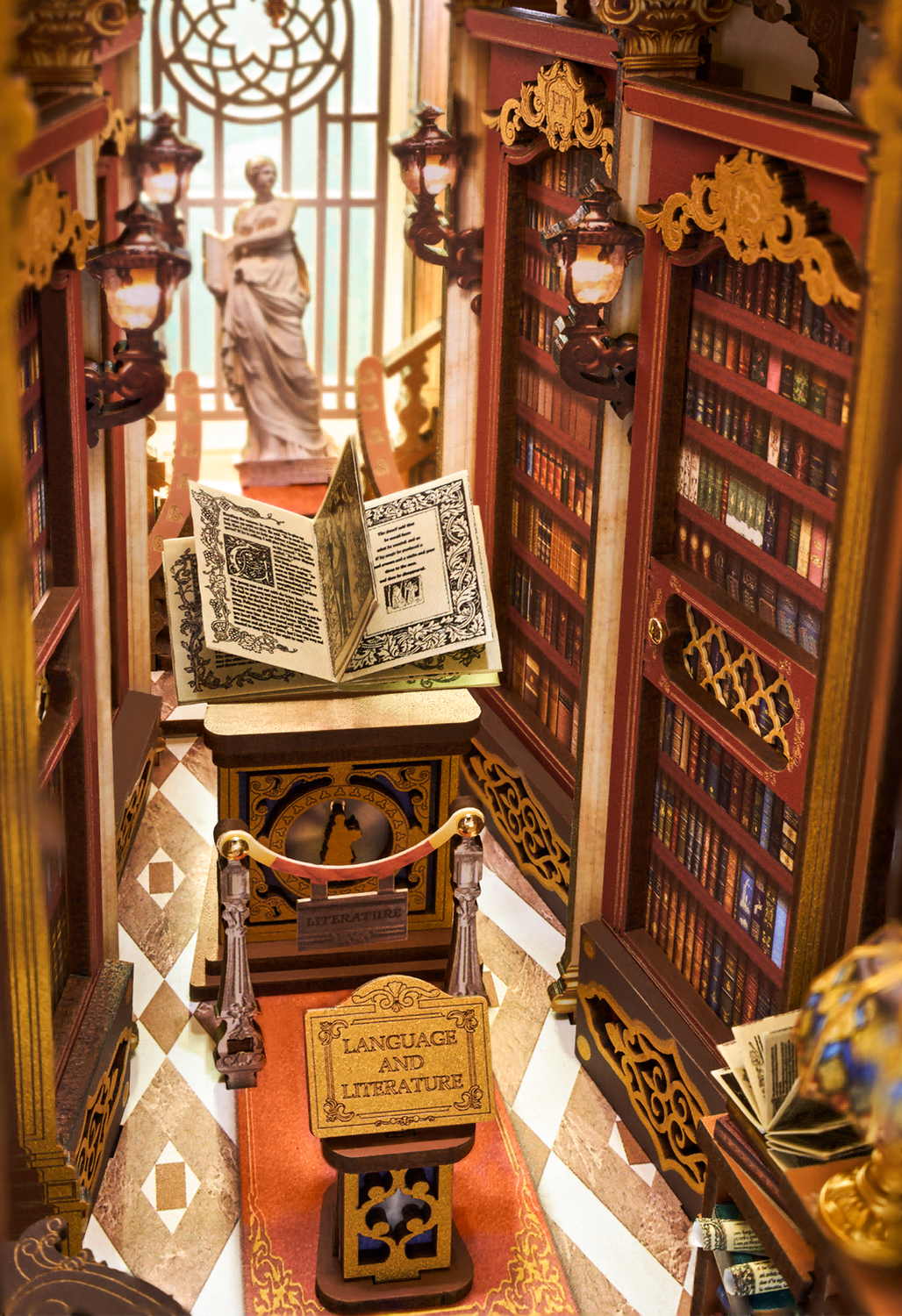 Rolife Book Nook &amp; Wonderland: Library of Wonders