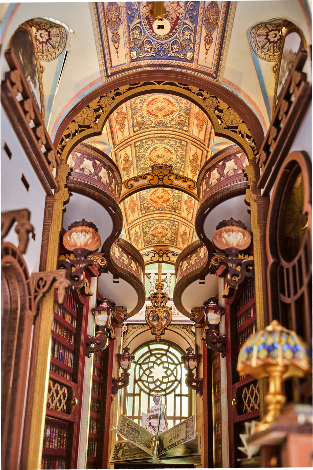Rolife Book Nook &amp; Wonderland: Library of Wonders
