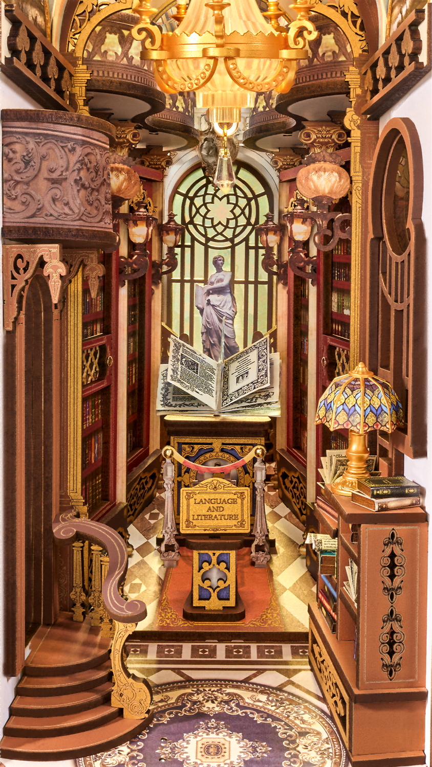 Rolife Book Nook &amp; Wonderland: Library of Wonders