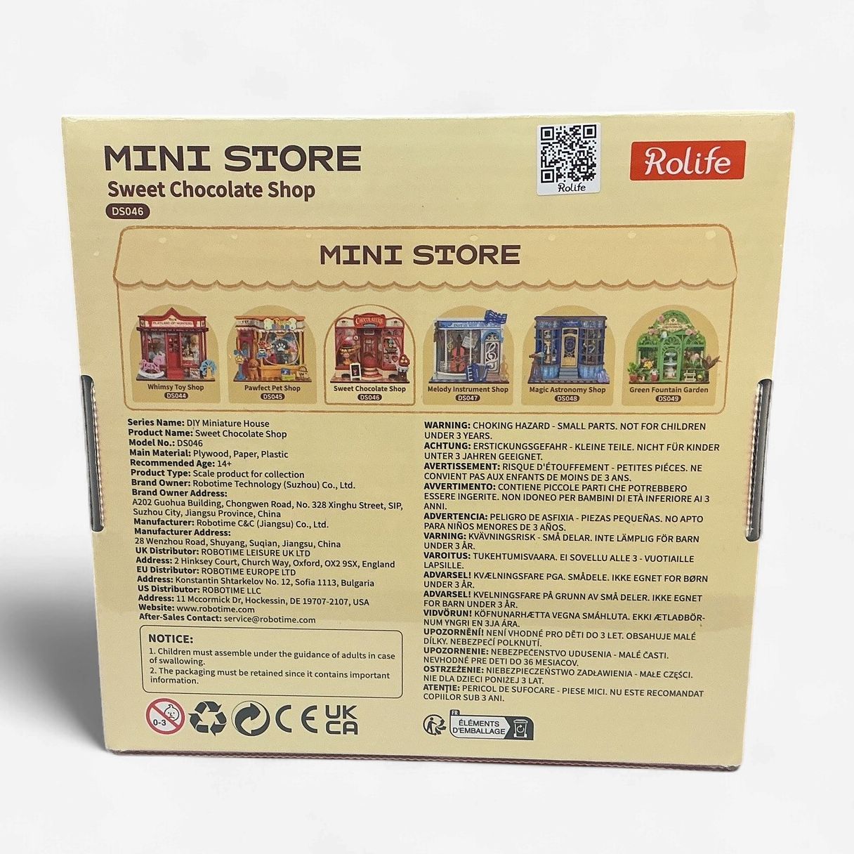 Rolife Mini Store: Sweet Chocolate Shop