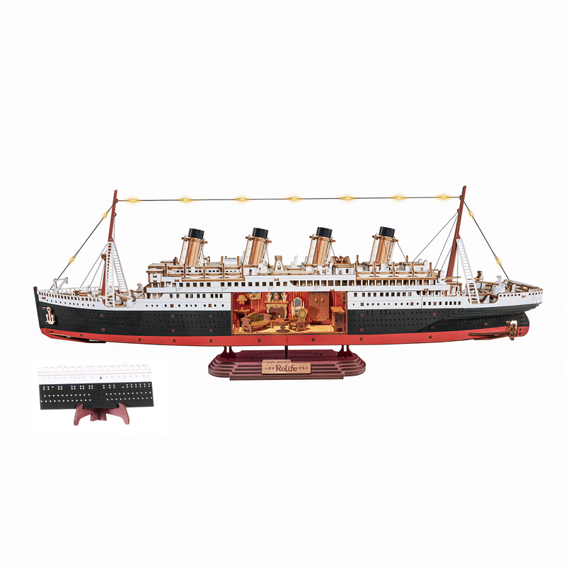 Rolife 3D Puzzle Creation Set: 1912 - Eternal Atlantic Voyager: