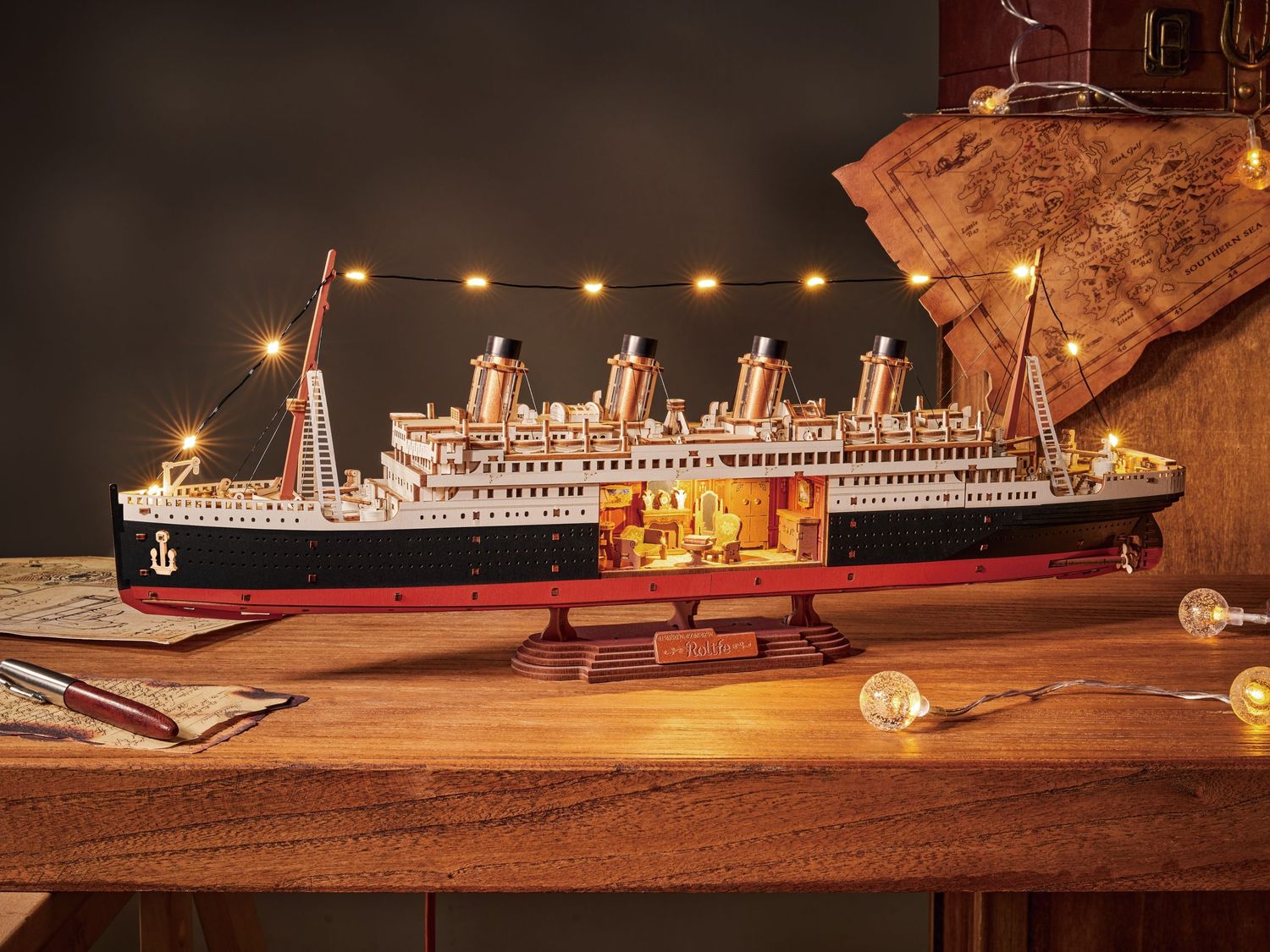 Rolife 3D Puzzle Creation Set: 1912 - Eternal Atlantic Voyager: