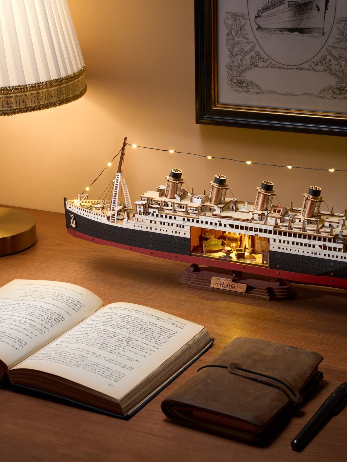 Rolife 3D Puzzle Creation Set: 1912 - Eternal Atlantic Voyager: