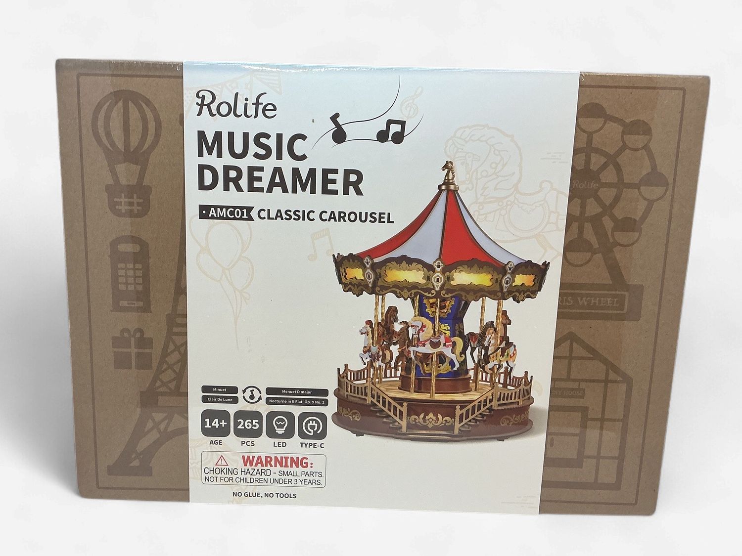 Rolife Music Dreamer: Classic Carousel