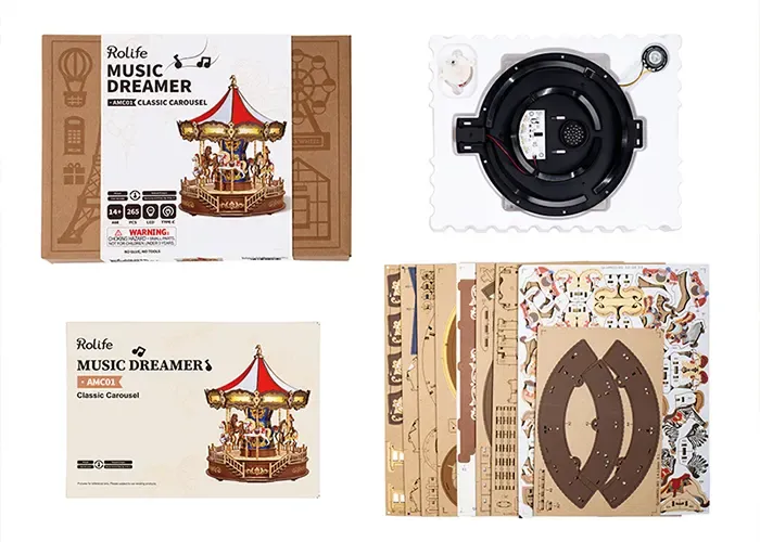Rolife Music Dreamer: Classic Carousel