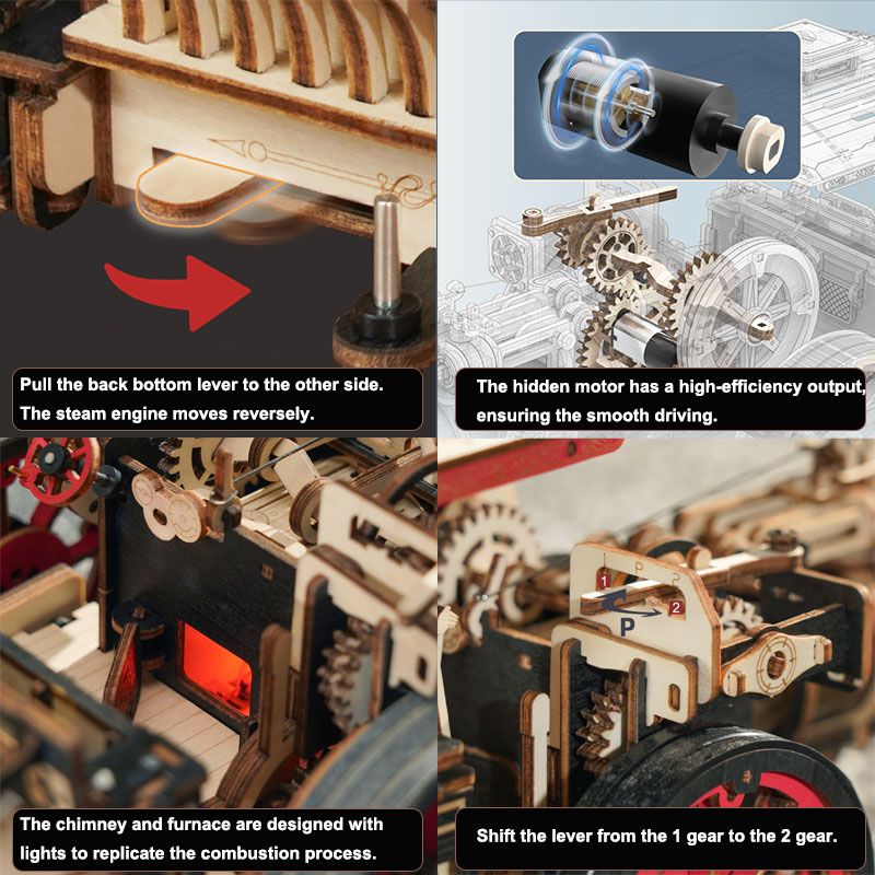 ROKR Mechanical Models: Steam Engine