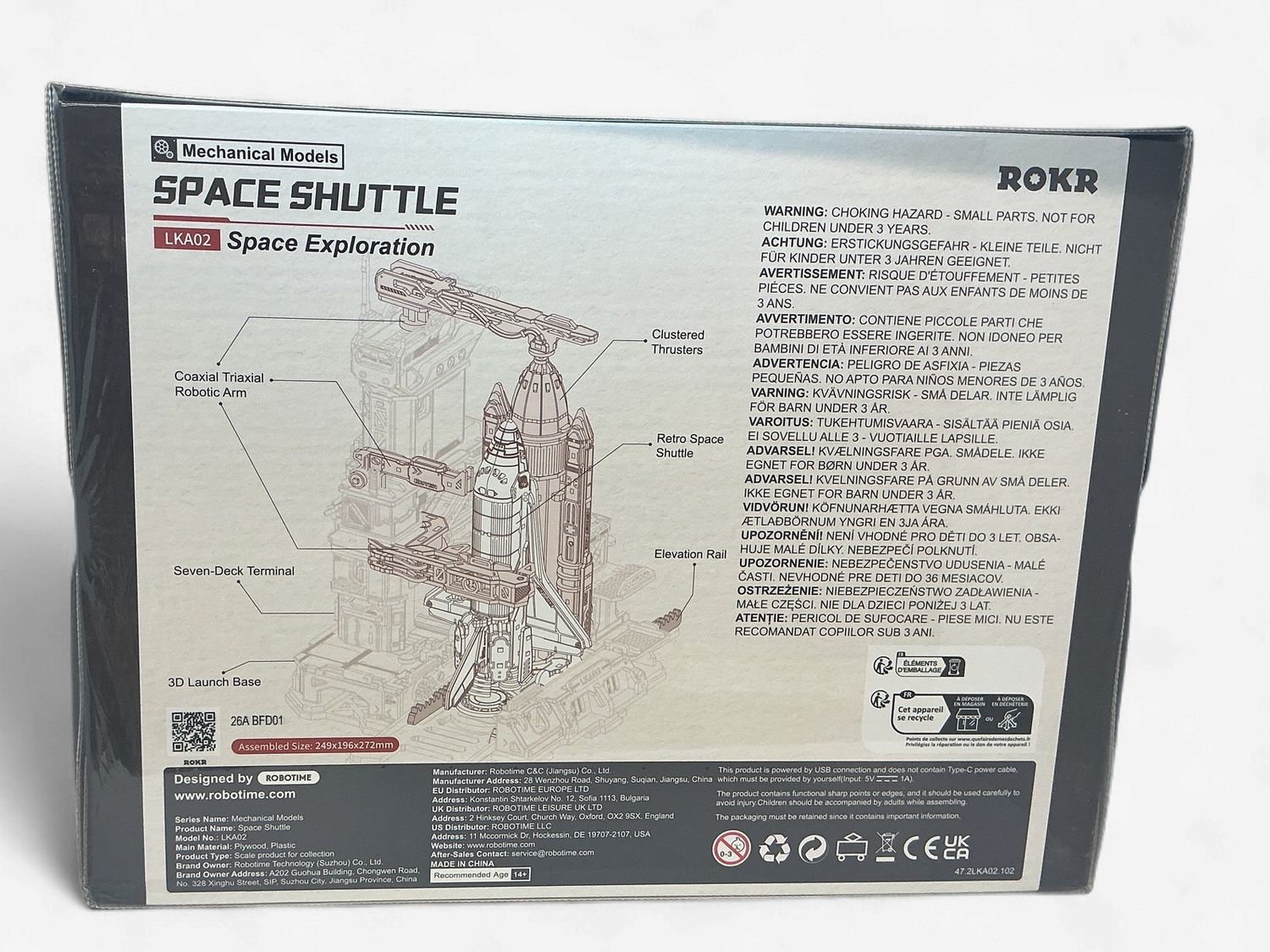 ROKR Mechanical Models: Space Shuttle Space Exploration