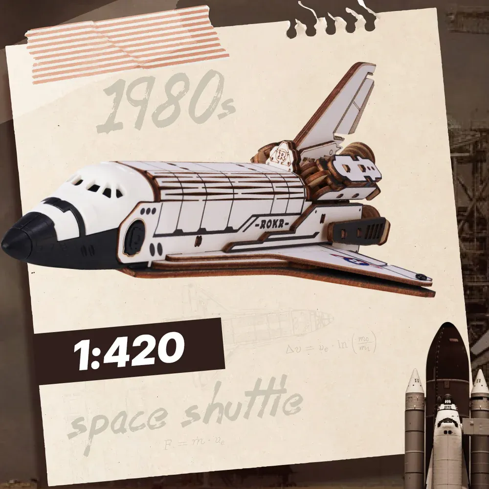 ROKR Mechanical Models: Space Shuttle Space Exploration