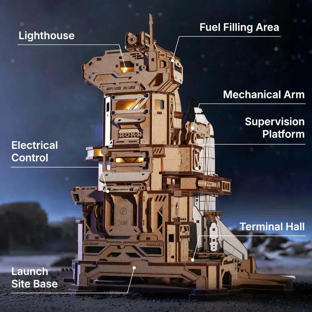 ROKR Mechanical Models: Space Shuttle Space Exploration