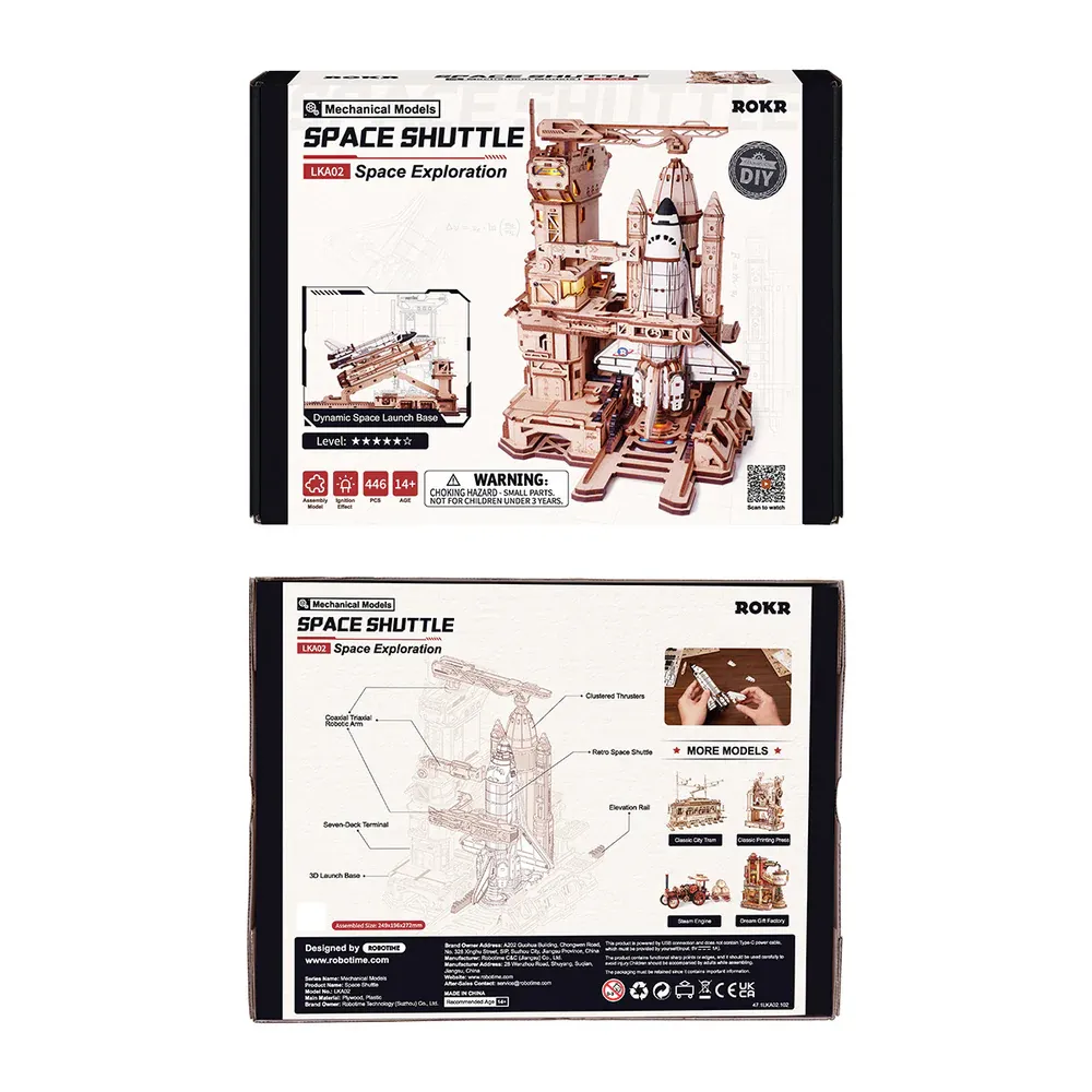 ROKR Mechanical Models: Space Shuttle Space Exploration