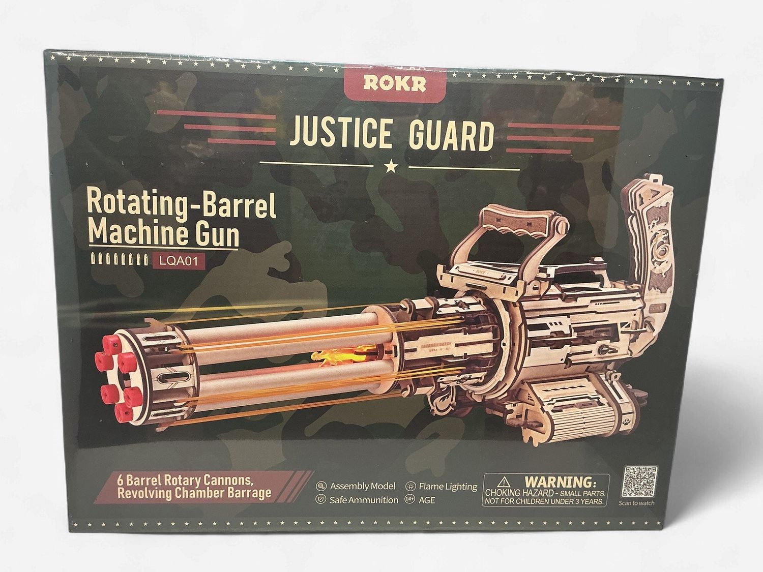 ROKR Justice Guard: Rotating-Barrel Machine Gun