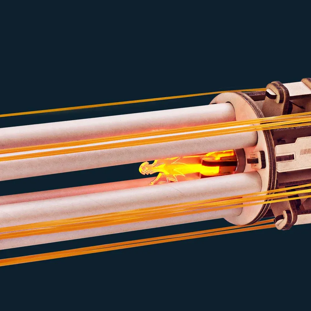 ROKR Justice Guard: Rotating-Barrel Machine Gun