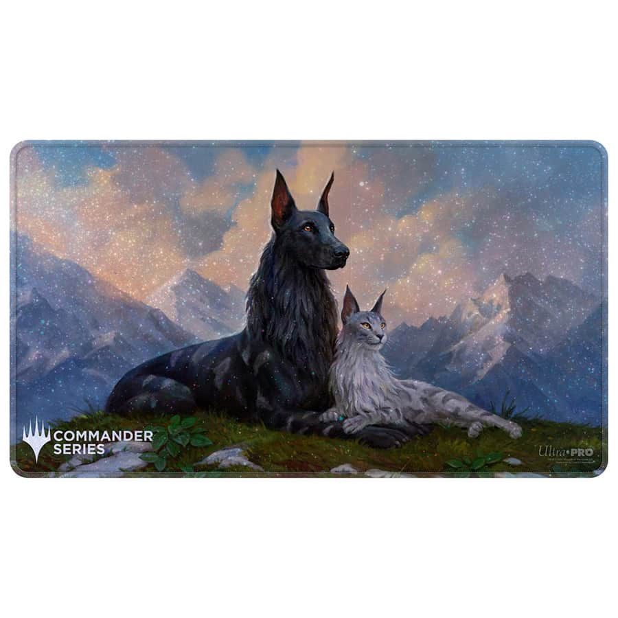 ULTRA PRO: MAGIC THE GATHERING: COMMANDER SERIES 8 (FAN VOTE 3): Q4 2025 HOLOFOIL PLAYMAT RIN AND SERI
