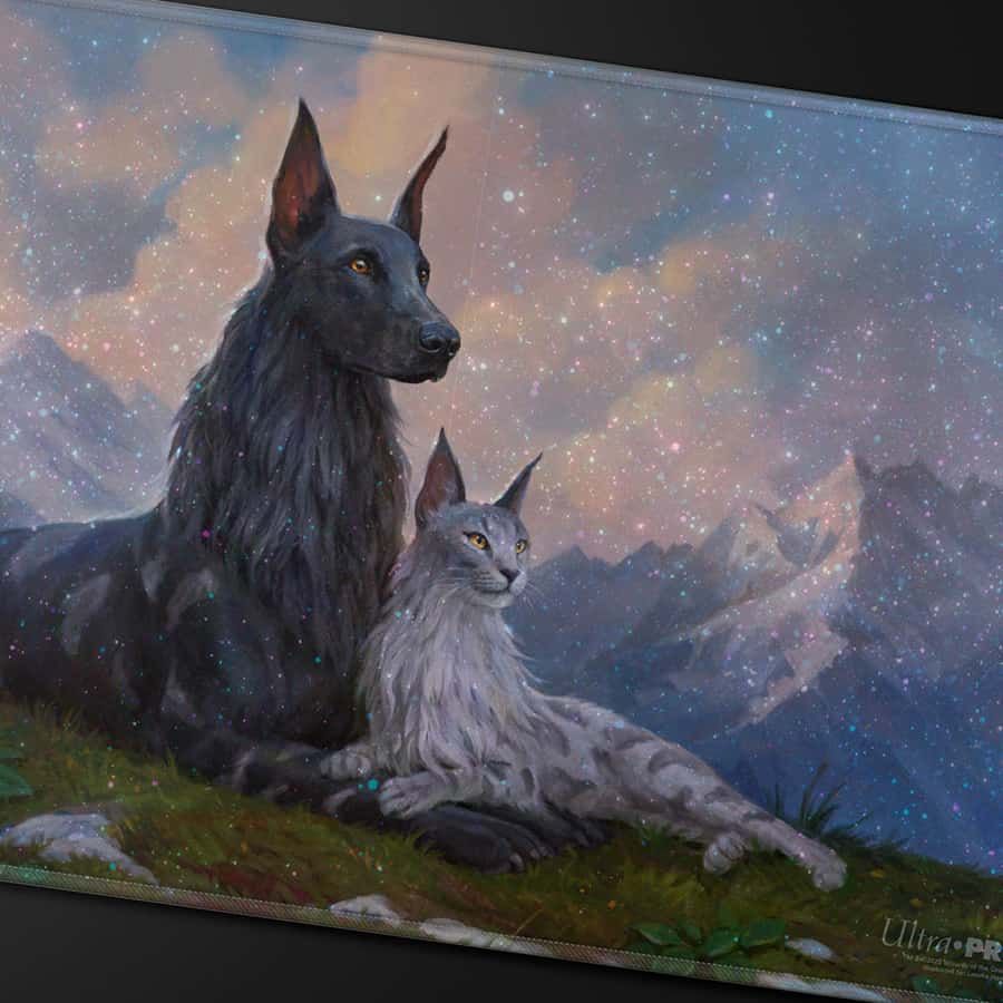 ULTRA PRO: MAGIC THE GATHERING: COMMANDER SERIES 8 (FAN VOTE 3): Q4 2025 HOLOFOIL PLAYMAT RIN AND SERI