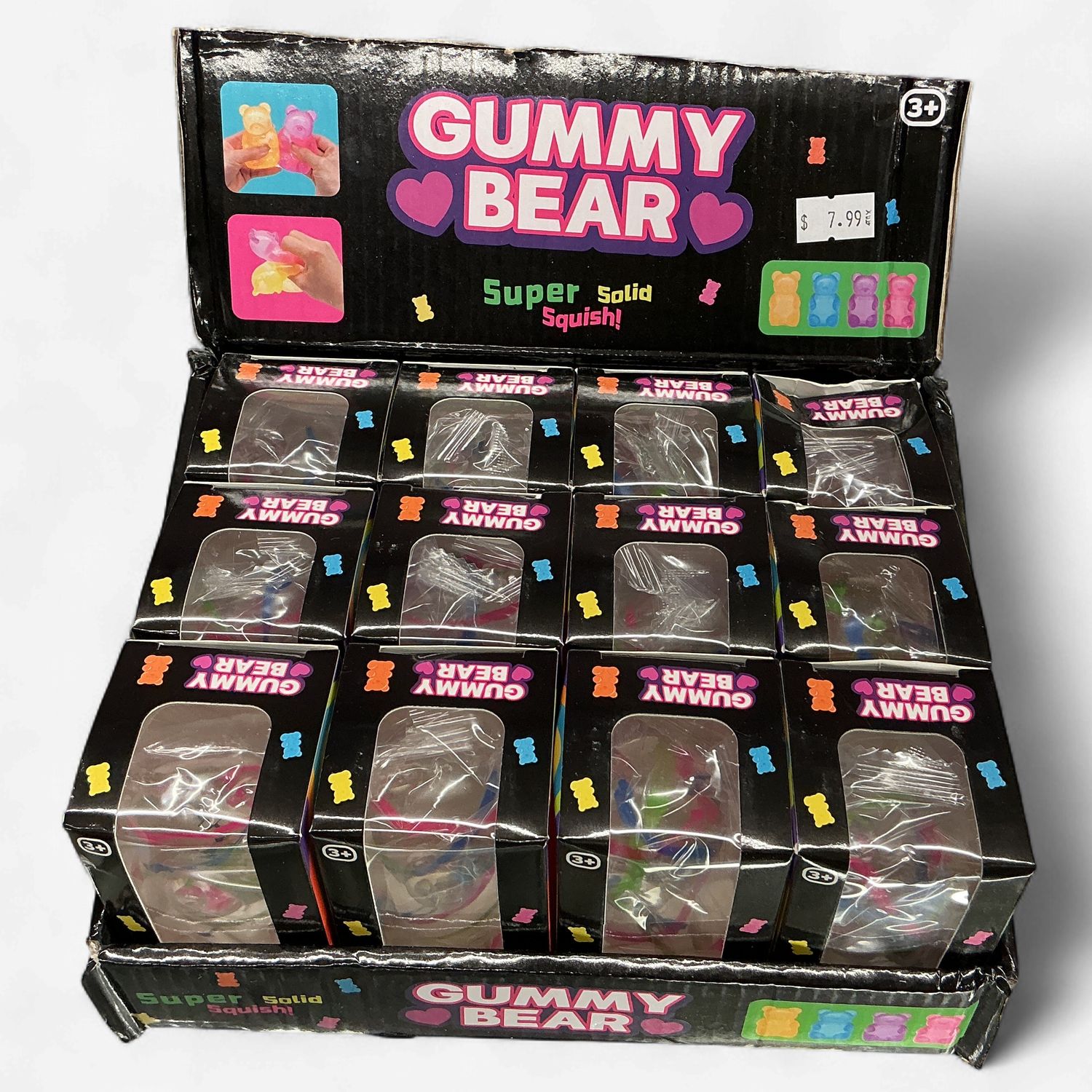 Maltose Clear Bear Squishy