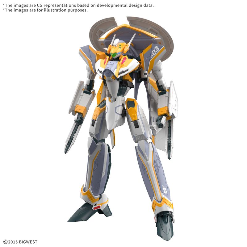 HG 1/100: VF-31E Siegfrie (Chuck Mustang Use) Gundam Model Kit