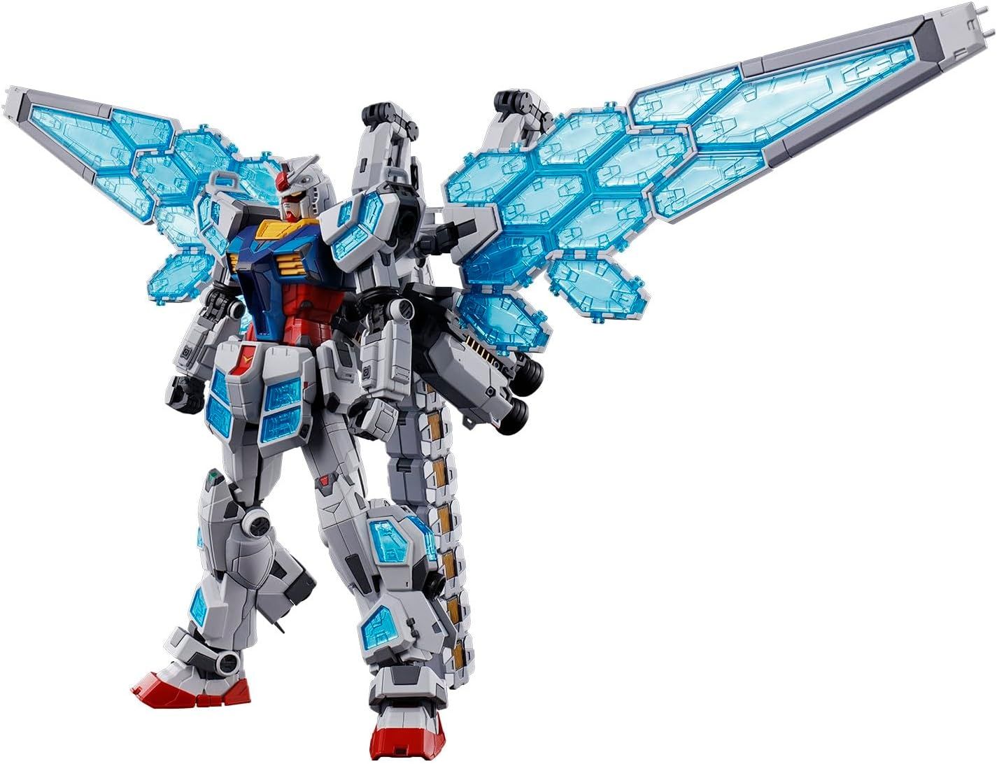 1/144 MS Gundam: RX-78F00/E Gundam - EX-001 G.L.R.S.S. Feather UNIT (Chemically Recycled) Model Kit