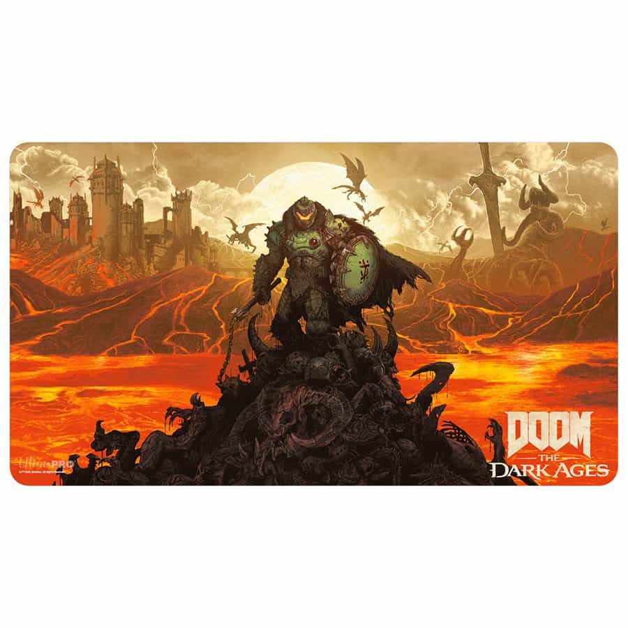 ULTRA PRO: DOOM: THE DARK AGE (BETHESDA): DOOM WRATH PLAYMAT 2