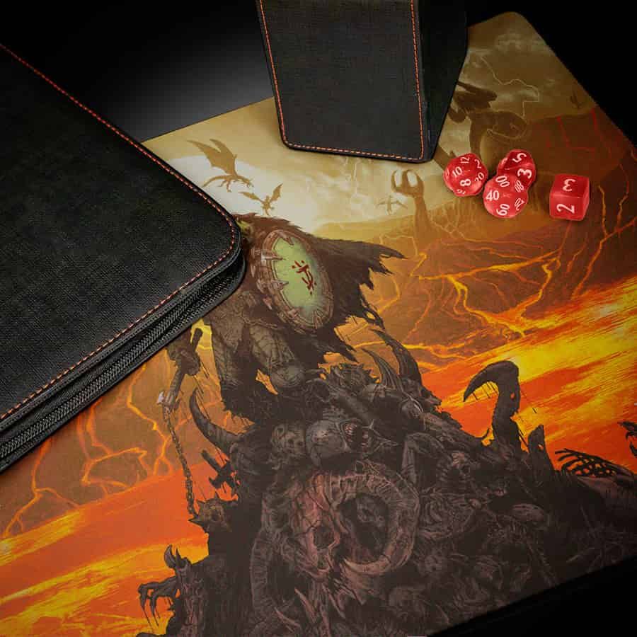 ULTRA PRO: DOOM: THE DARK AGE (BETHESDA): DOOM WRATH PLAYMAT 2