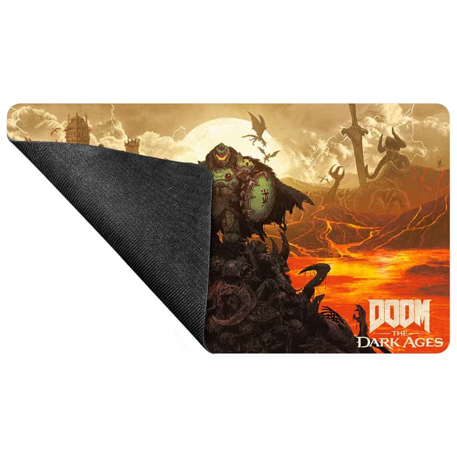 ULTRA PRO: DOOM: THE DARK AGE (BETHESDA): DOOM WRATH PLAYMAT 2