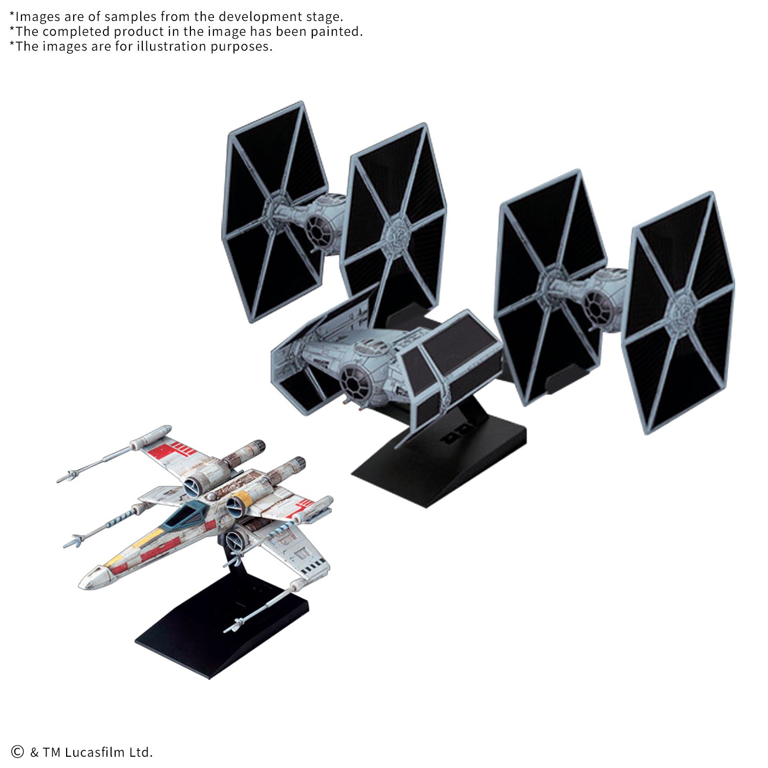Star Wars: A New Hope Vehicle Model 020 Trench Run Set - Model Kit