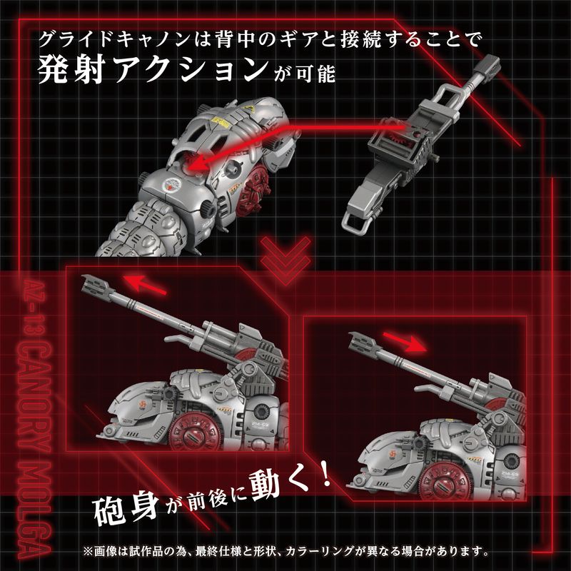 ZOIDS AZ-13 Canory Molga Model Kit