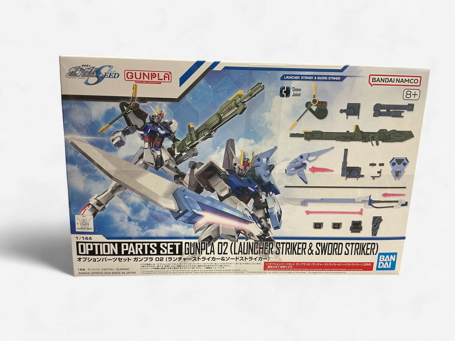 OPTION PARTS SET GUNPLA 02 (LAUNCHER STRIKER &amp; SWORD STRIKER)