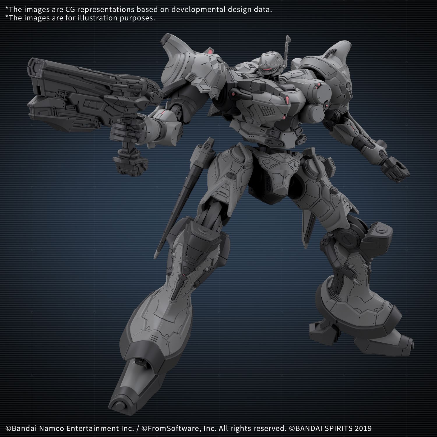 30 Minutes Missions: Armored Core VI Fires of Rubicon - Arquebus Corporation VP-40s Gundam Model Kit