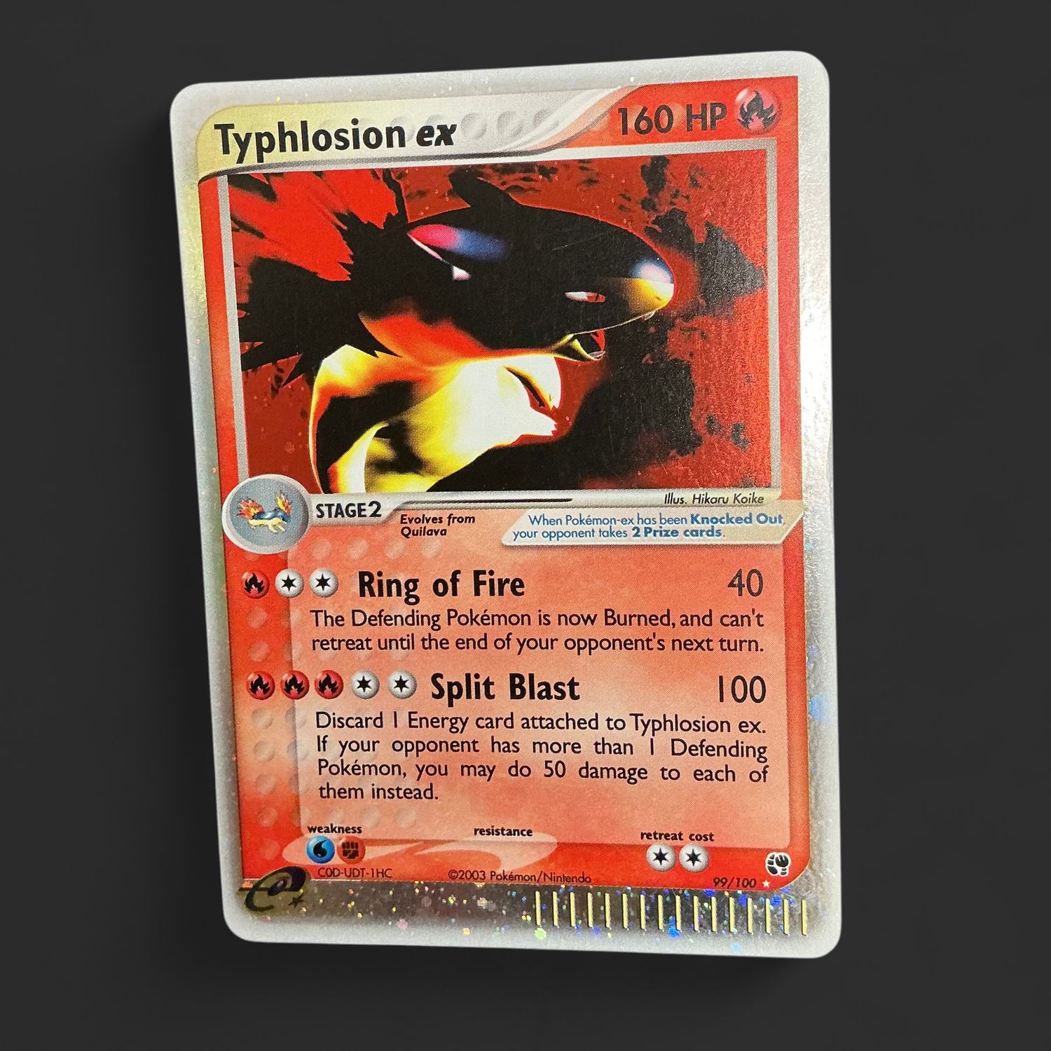 Typhlosion ex (MP+)