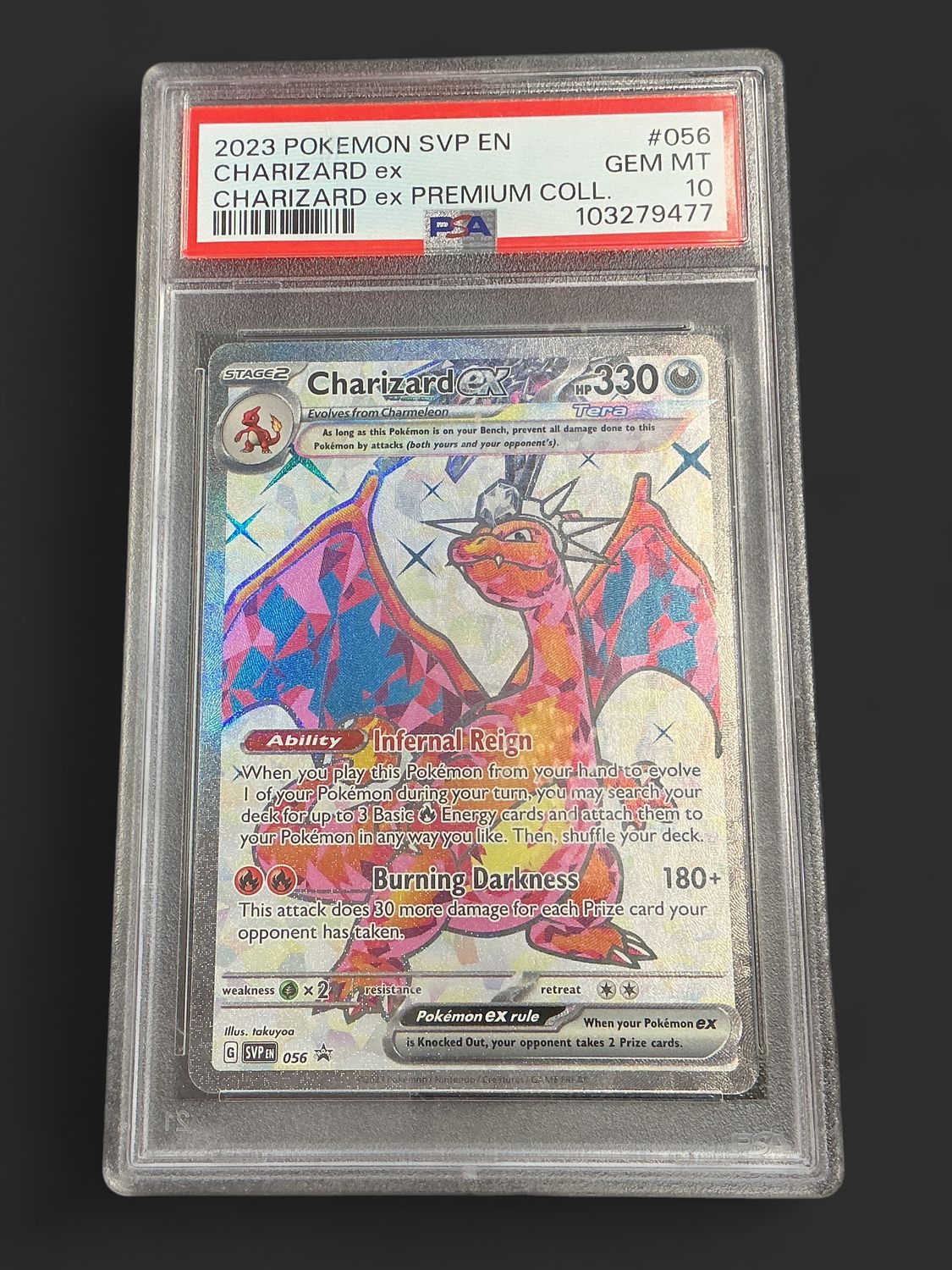 PSA 10 GEM MT Premium Charizard  #056