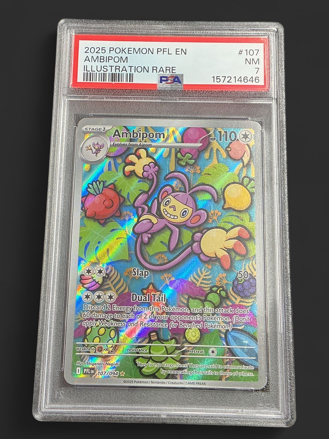 PSA NM 7 Ambipom IR #107