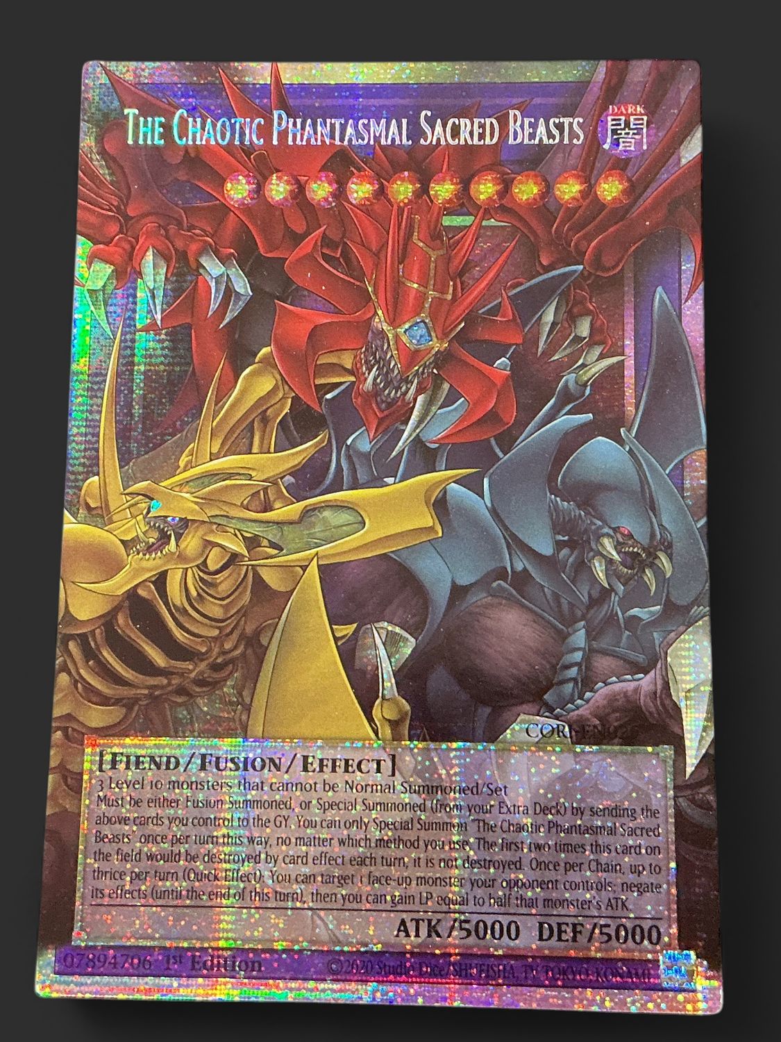 Yu-Gi-Oh! The Chaotic Phantasmal Sacred Beasts