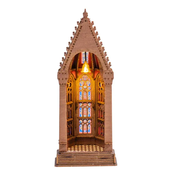 Rolife Geometric Cathedral 3D Wooden Puzzle