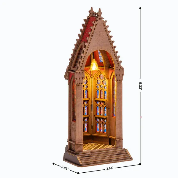 Rolife Geometric Cathedral 3D Wooden Puzzle