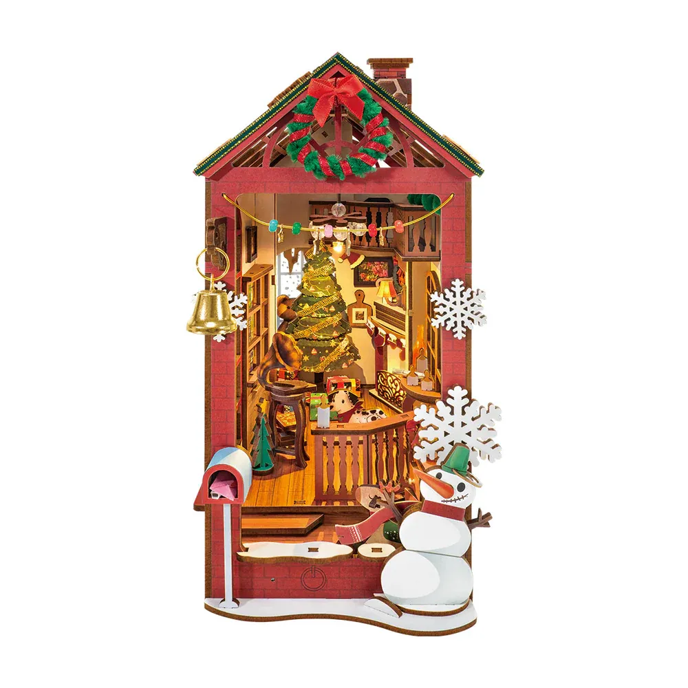 Rolife Book Nook &amp; Wonderland Christmas Indoor Scene