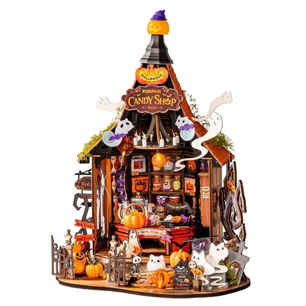 Rolife Haunted Candy House DIY Miniature House
