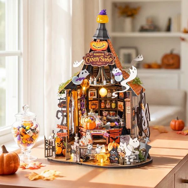 Rolife Haunted Candy House DIY Miniature House