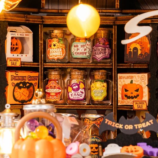 Rolife Haunted Candy House DIY Miniature House