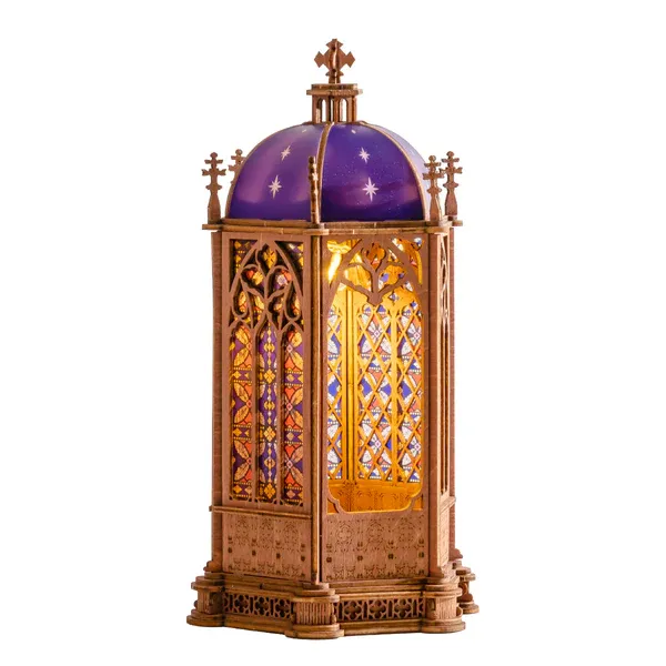 Rolife Starry Dome Cathedral 3D Wooden Puzzle