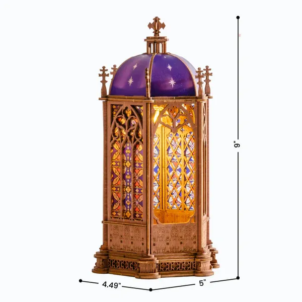 Rolife Starry Dome Cathedral 3D Wooden Puzzle