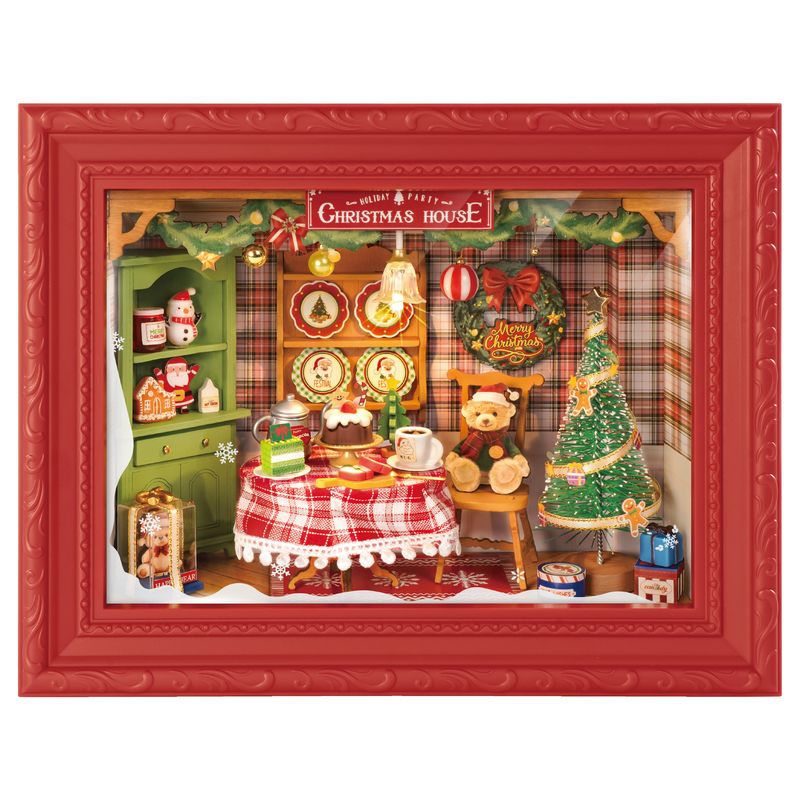 Rolife DIY Miniature House Christmas Eve Party