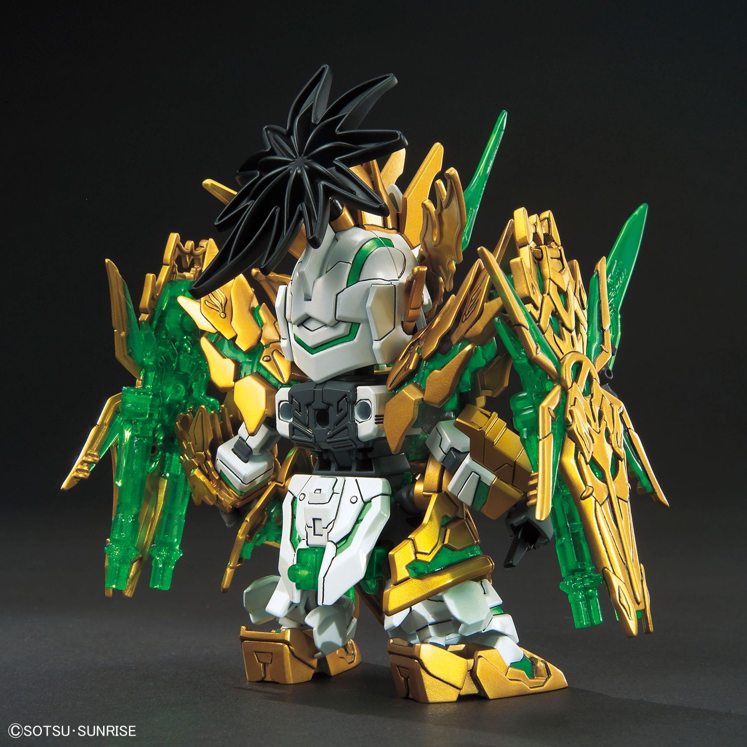 "SD Sangoku Soketsuden" #32 Long Xian Liu Bei Unicorn Gundam - Model Kit