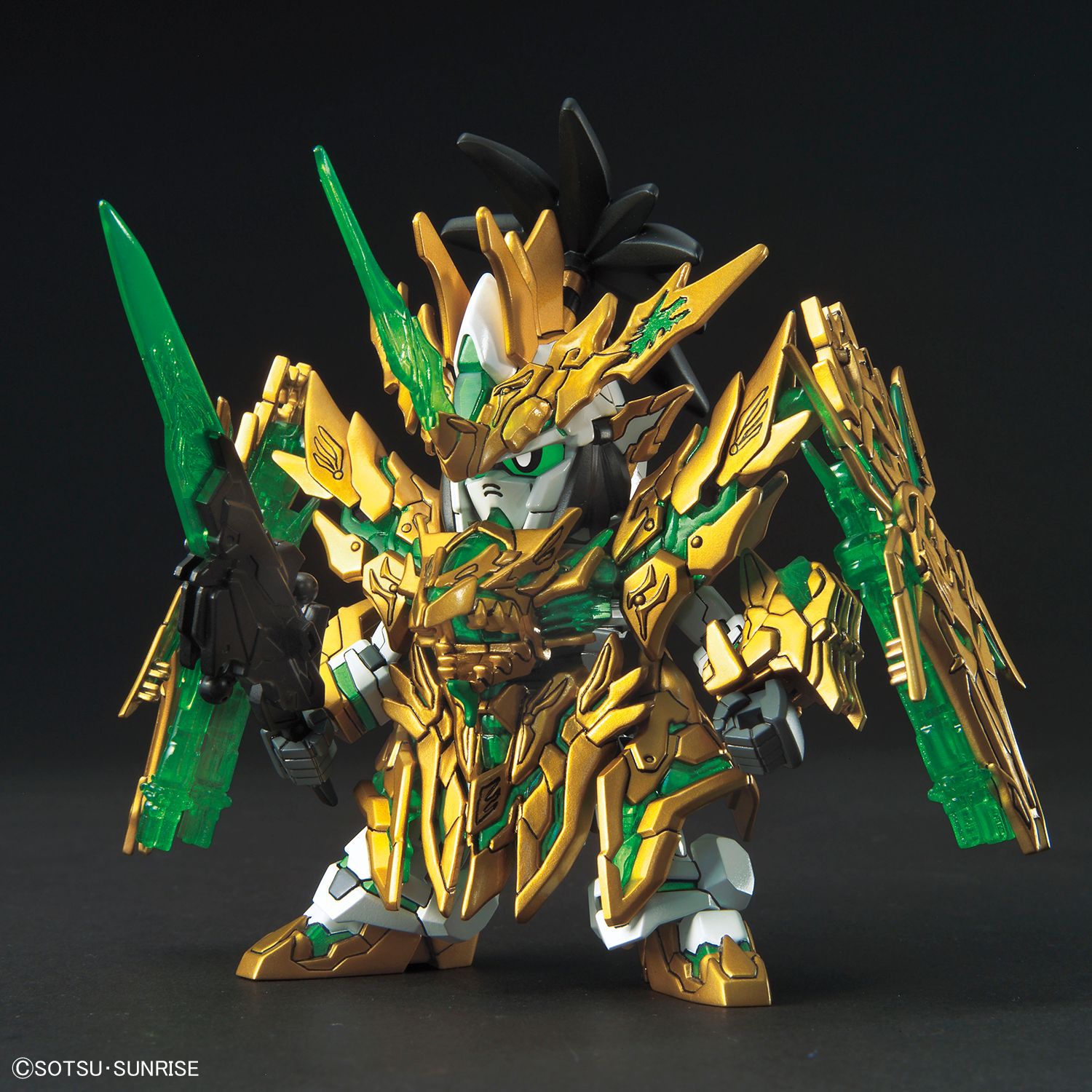 "SD Sangoku Soketsuden" #32 Long Xian Liu Bei Unicorn Gundam - Model Kit