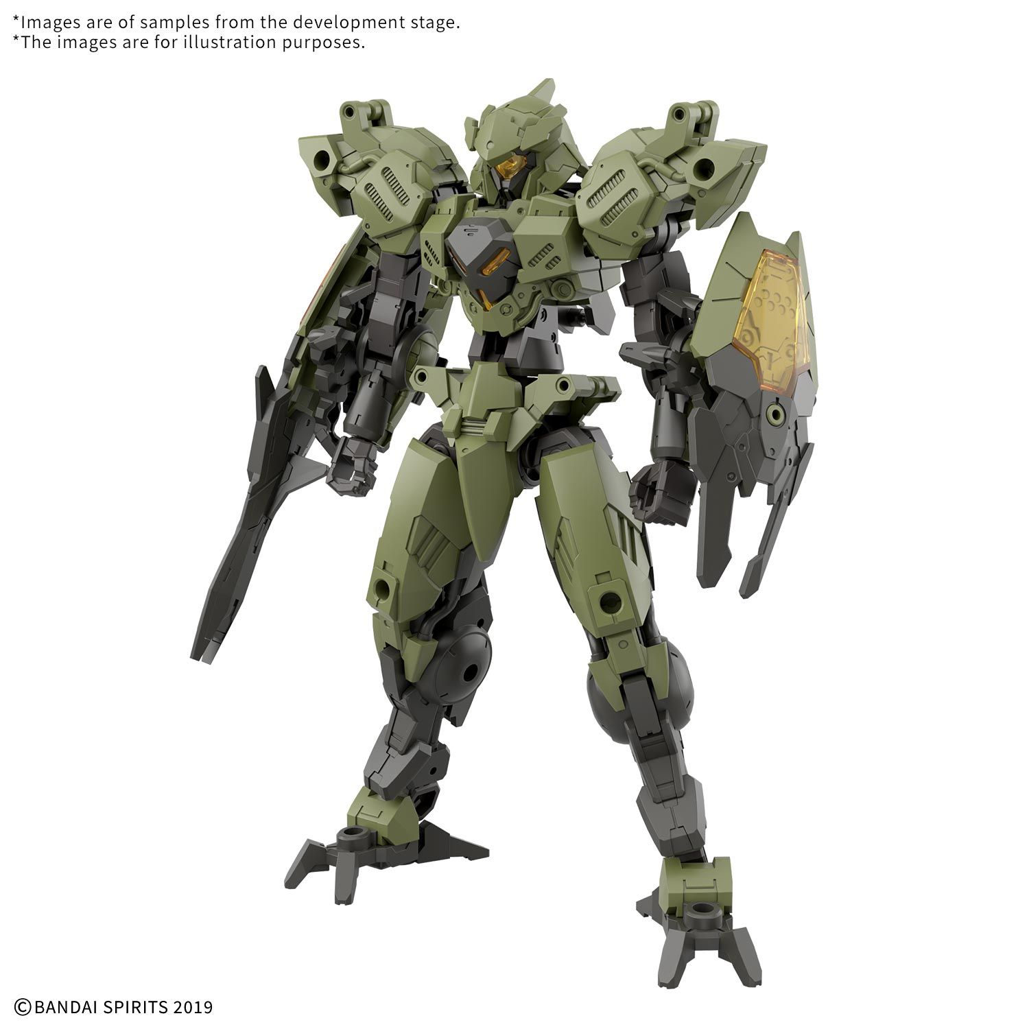 30 Minutes Missions: 1/144 bEXM-40 Novalv Green Gundam Model Kit