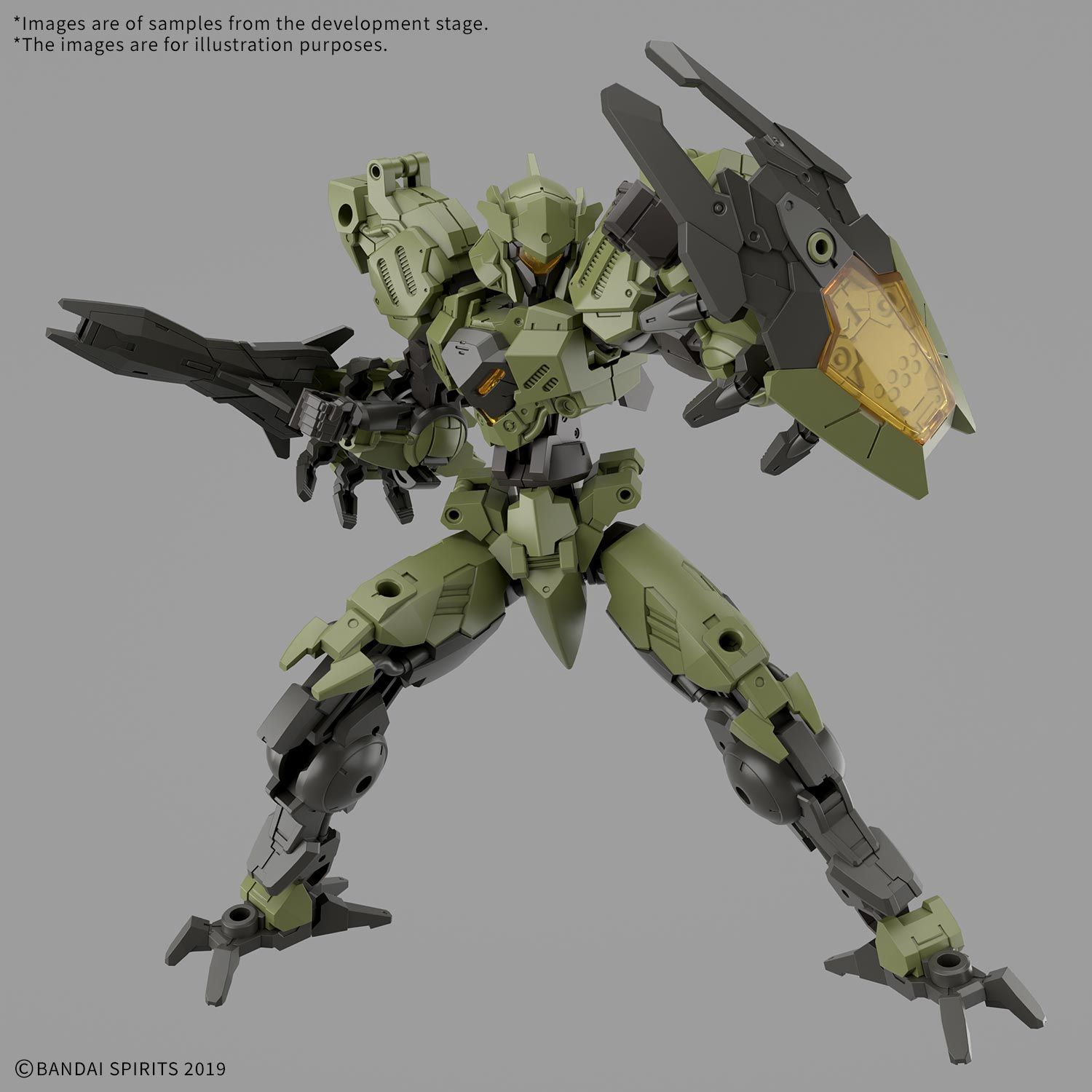30 Minutes Missions: 1/144 bEXM-40 Novalv Green Gundam Model Kit