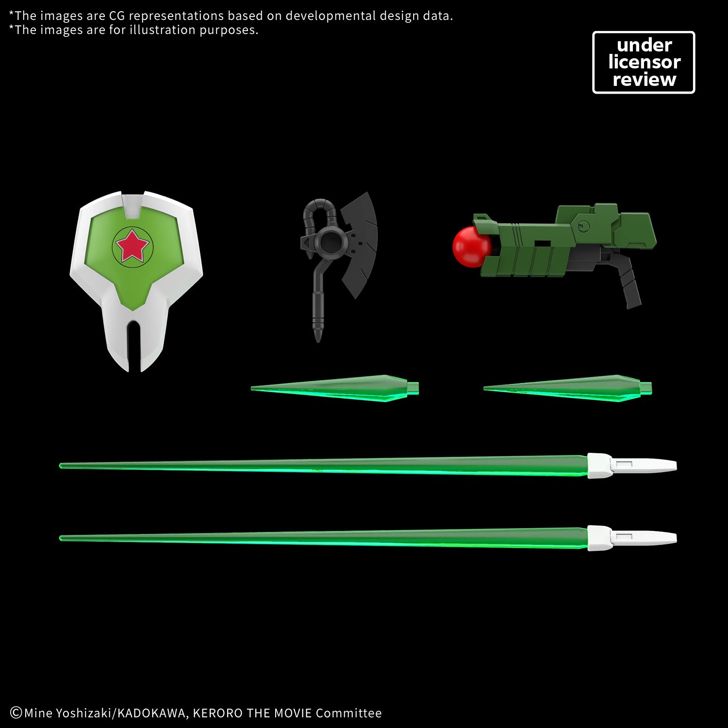 HG: New Keroro Robot Gundam Model Kit