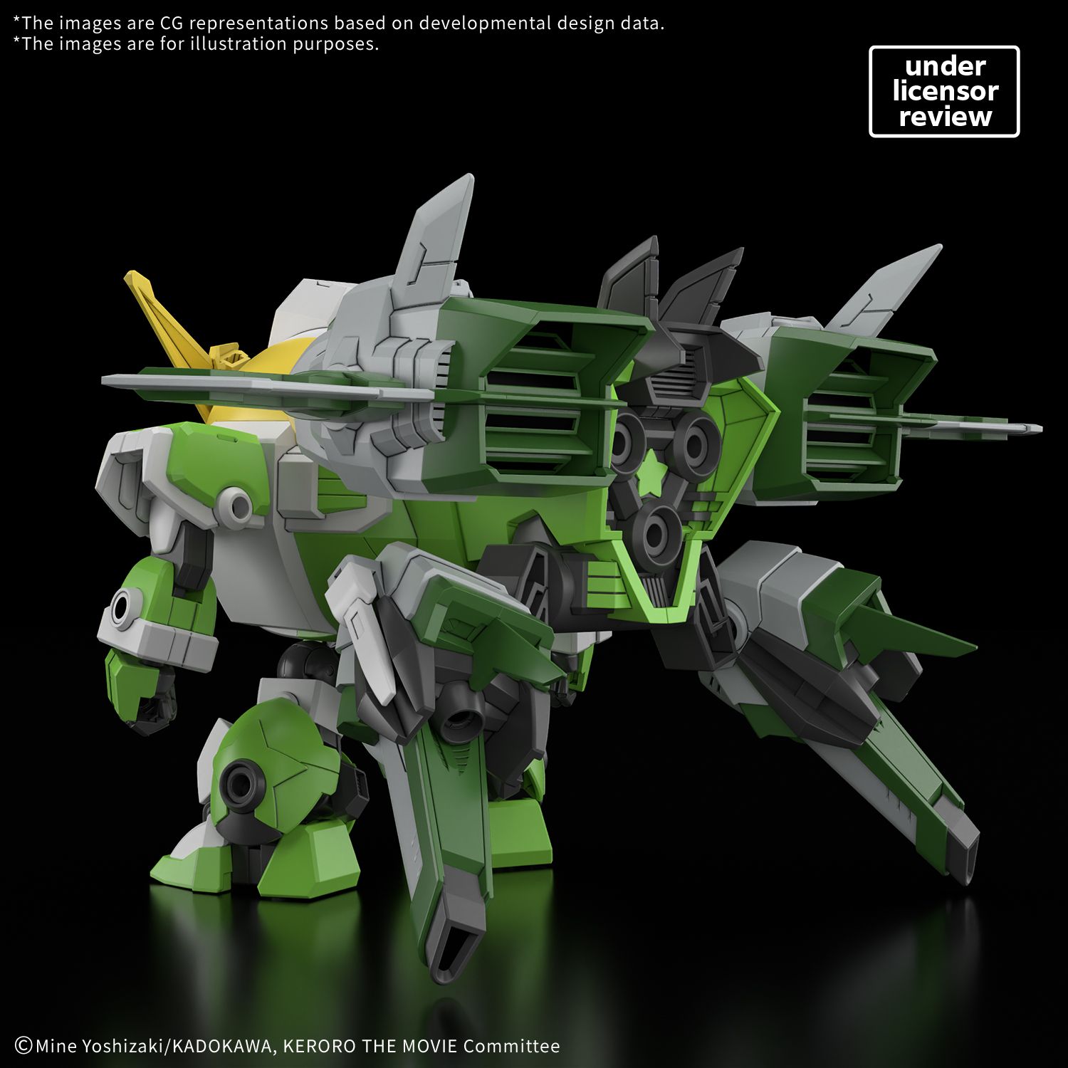 HG: New Keroro Robot Gundam Model Kit