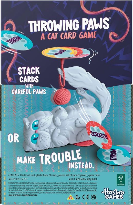 Throwing Paws: A Cat Card Game