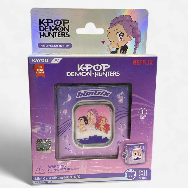 K-Pop Demon Hunter Mini Card Album Huntrix